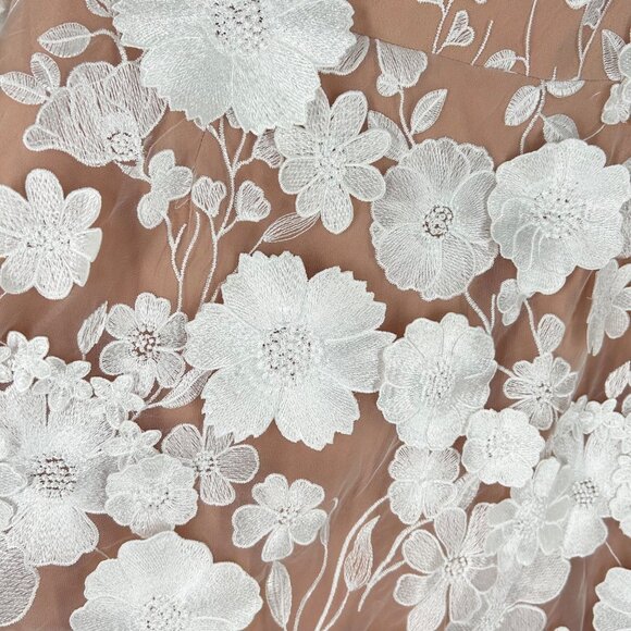 NWT Helsi Structured Floral Applique Mini Dress - Picture 6 of 10